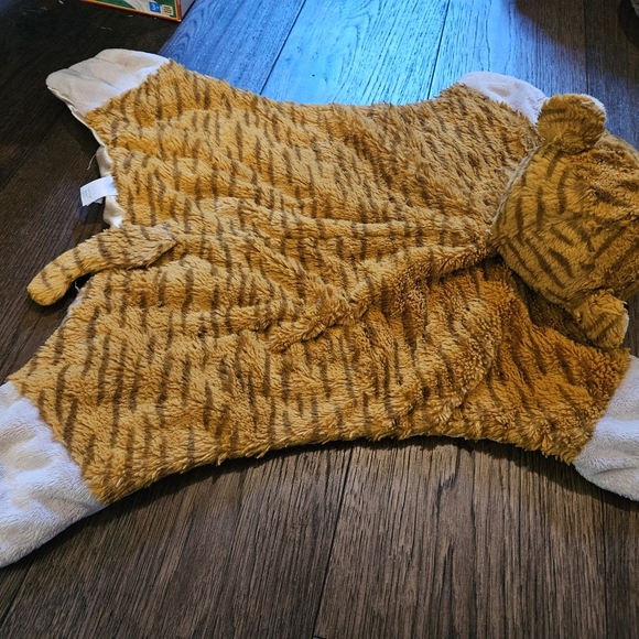 GUND Comfy Cozy Weasley Tiger Lovey Large 15"x22" Soft Security Blanket 320182.  - Picture 10 of 14